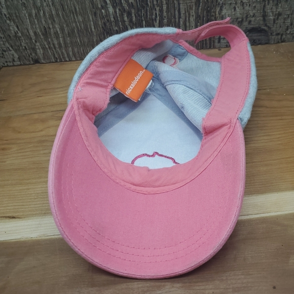 🐶 Paw Patrol Hat Cap Girls Pink Gray Graphic Nickelodeon Strapback OSFM🐶 - Picture 8 of 9